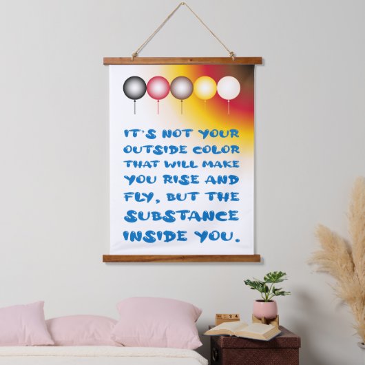 Innere Substanz einer externen Farbe Wandteppich Mit Holzrahmen (Schlafzimmer)