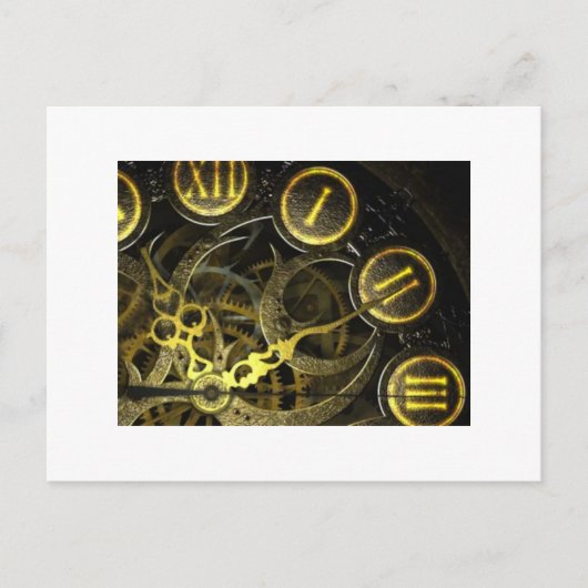 Innere Uhr Postkarte (Vorderseite)