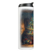 Innere Weihnachtsbaum Thermal Tumbler Thermosbecher (Nach links gedreht)