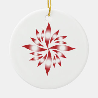 Innere Weihnachtsstern #10 Keramik Ornament