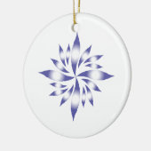 Innere Weihnachtsstern #1 Keramik Ornament (Links)