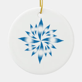 Innere Weihnachtsstern 2 Keramik Ornament