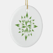Innere Weihnachtsstern #5 Keramik Ornament (Rechts)