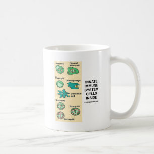 Innere Zellen des Immunsystems Kaffeetasse