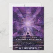 Innerer Aufstieg | Visionäres Design Einladung (Rückseite)