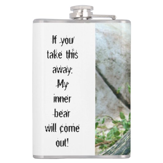 Innerer Bär Flachmann (Rückseite)