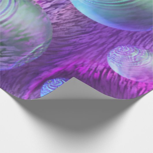 Innerer Fluss II, abstraktes Geschenkpapier (Ecke)