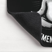 Innerer Frieden erreicht Bewegung Optional Yoga Fa Mousepad (Ecke)