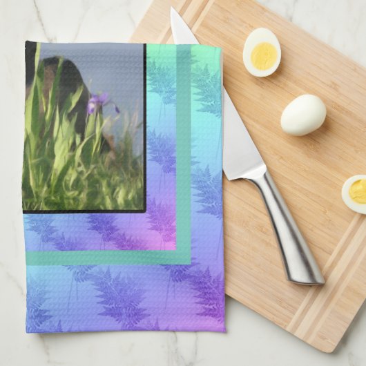 Innerer Frieden Inspiration Handtuch (Viertel Falte)