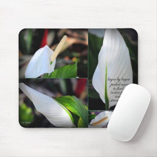 Innerer Frieden und Stärke Mousepad (Mit Mouse)