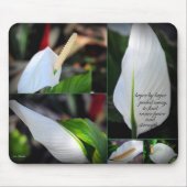 Innerer Frieden und Stärke Mousepad (Vorne)