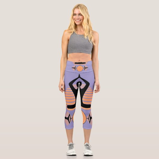 innerer Friedensmodus: ON Leggings - in Ruhe fließ (Vorderseite)