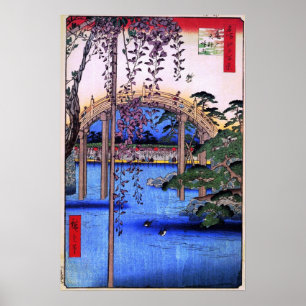 Innerer Kameido Tenjin Schrein (亀戸天神境内) Poster