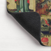 Innerer links Flügel des hohen Altars Mousepad (Ecke)