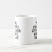 Innerer Serienmörder Lustiger Becher Kaffeetasse (Mittel)
