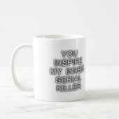 Innerer Serienmörder Lustiger Becher Kaffeetasse (Links)
