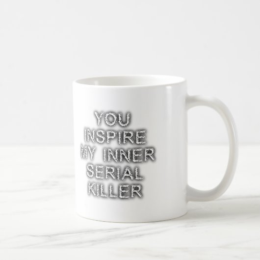 Innerer Serienmörder Lustiger Becher Kaffeetasse (Rechts)