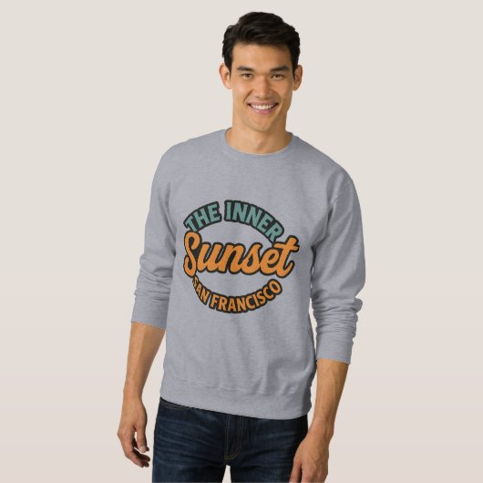 Innerer Sonnenuntergang Sweatshirt (Vorne ganz)