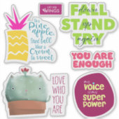 Innerer Spark individuell geschnittene Vinyl Affir Aufkleber (Vorderseite)