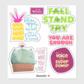 Innerer Spark individuell geschnittene Vinyl Affir Aufkleber (Blatt)