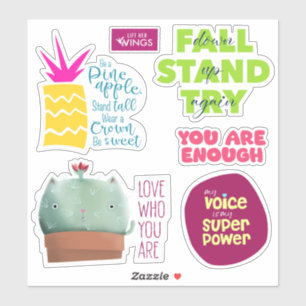 Innerer Spark individuell geschnittene Vinyl Affir Aufkleber