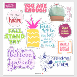 Innerer Spark individuell geschnittene Vinyl Affir Aufkleber