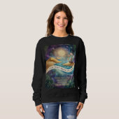 Innerer Tempel: Ein visueller Hauch frischer Luft Sweatshirt (Vorne ganz)