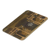 Inneres der Bodleian Library, Illustration Magnet (Linke Seite)