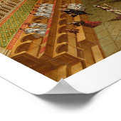 Inneres der Kathedrale Canterbury, c.1675-1700 (Öl Poster (Ecke)