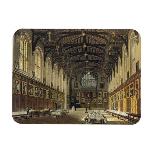 Inneres der Kirche Christi, Illustration Magnet (Horizontal)