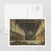 Inneres der Kirche Christi, Illustration Postkarte (Vorne/Hinten)