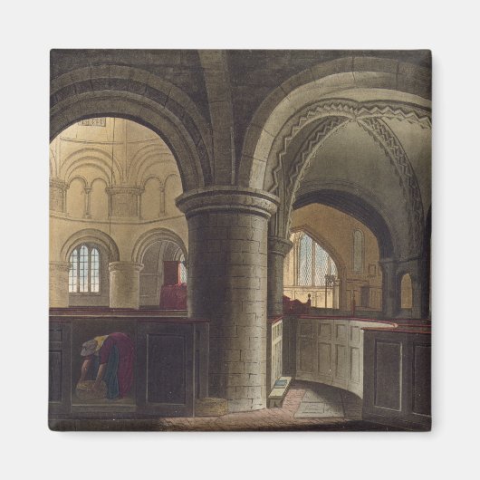 Inneres der Kirche des Heiligen Sepulchers, Kamm Magnet (Vorne)