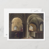 Inneres der Kirche des Heiligen Sepulchers, Kamm Postkarte (Vorne/Hinten)