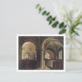 Inneres der Kirche des Heiligen Sepulchers, Kamm Postkarte (Stehend Vorderseite)