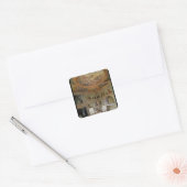 Inneres der "Salle Louis XIV" Quadratischer Aufkleber (Umschlag)