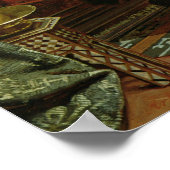 Inneres der Sammlung von Monsieur Sauvageot Poster (Ecke)