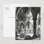 Inneres der Tempelkirche Postkarte (Vorne/Hinten)