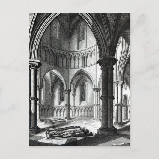 Inneres der Tempelkirche Postkarte (Vorderseite)