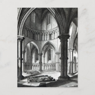 Inneres der Tempelkirche Postkarte