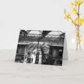 Inneres des Bahnhofs Charing Cross, London Karte (Gelbe Blume)