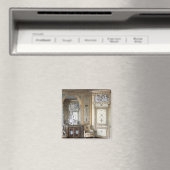 Inneres des Boudoir von Marie Antoinette Magnet (In Situ (Geschirrspüler))
