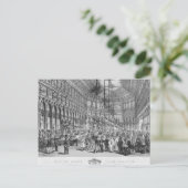 Inneres des Grand Café Parisien, Paris Postkarte (Stehend Vorderseite)