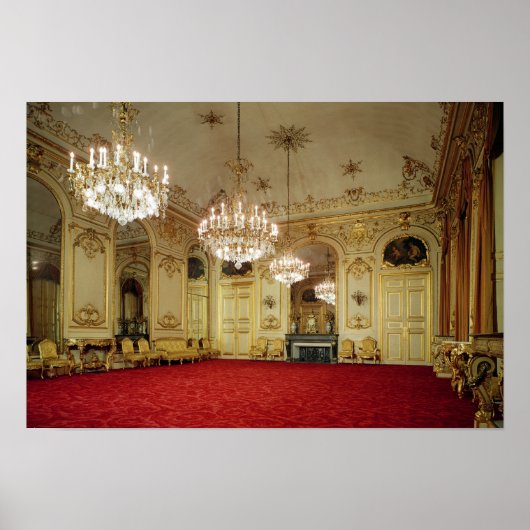 Inneres des Grand Salon Poster (Vorne)