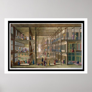 Inneres des Harems des Großen Herrn von Konstan Poster