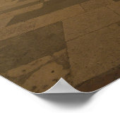 Inneres des Petersdom in Regensburg Poster (Ecke)