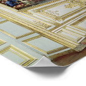 Inneres des Salon de l'Oeil de Boeuf Poster (Ecke)