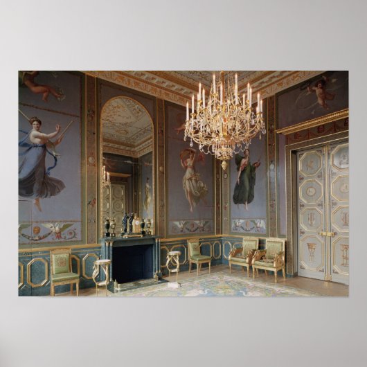 Inneres des Salons de Musique Poster (Vorne)