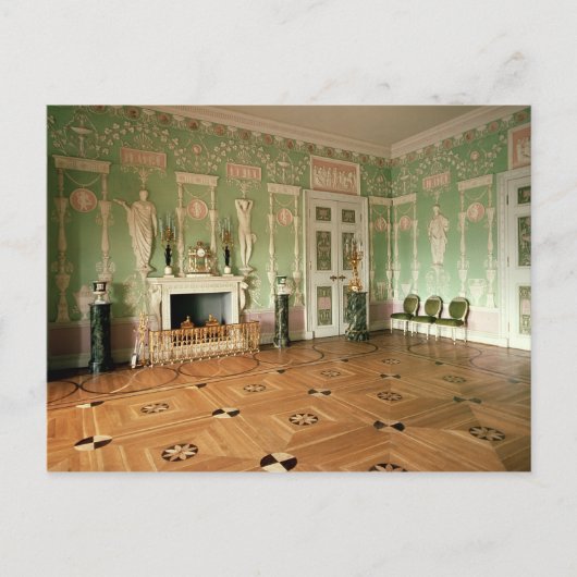 Inneres des Speisesaals Postkarte (Vorderseite)