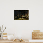 Inneres einer Alchemist-Studie Poster (Küche)