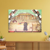 Inneres einer Apotheke Leinwanddruck (Insitu (Wohnzimmer))